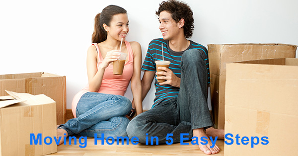 Moving Home in 5 Easy Steps: ‘Cos Moving Home is Easy, Right?