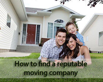 How to find a reputable moving company
