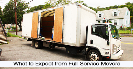 What to expect from full service movers