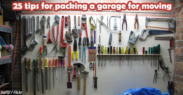 25 Tips For Packing A Garage For Moving