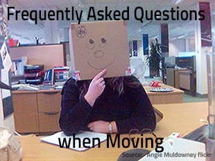 Movers F.A.Q. – Frequently Asked Questions when Moving
