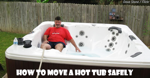 How to Move a Hot Tub Safely {12 Steps}