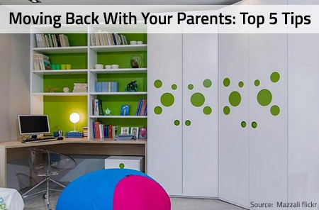 Top 5 Tips: How to Live With Your Parents Again