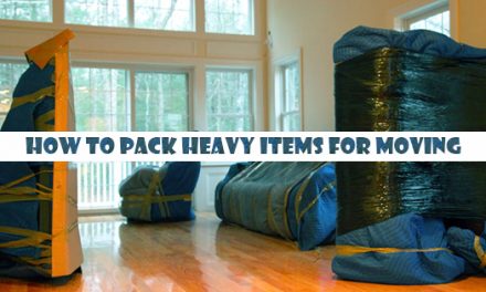 How to Pack Heavy Items For Moving