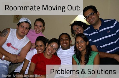 Roommate Moving Out – Problems & Solutions