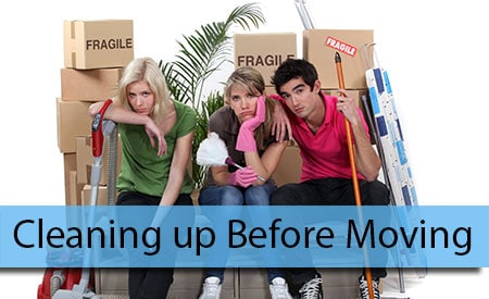 Cleaning up Your Former Home Before Moving