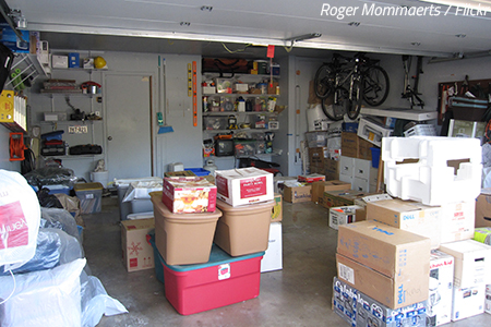 Declutter your home before moving
