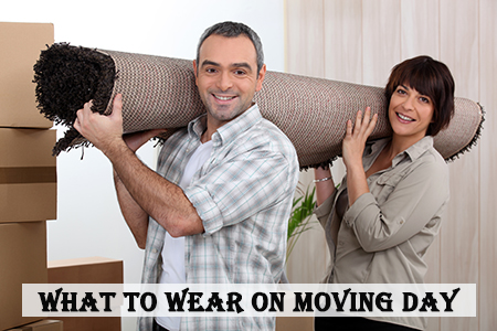 What to wear on moving day
